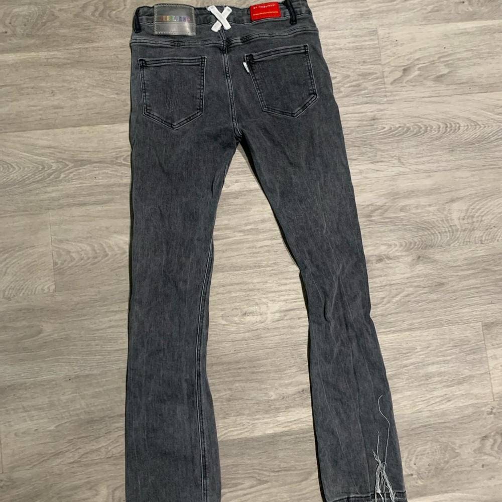Men's Charcoal Slim Jeans